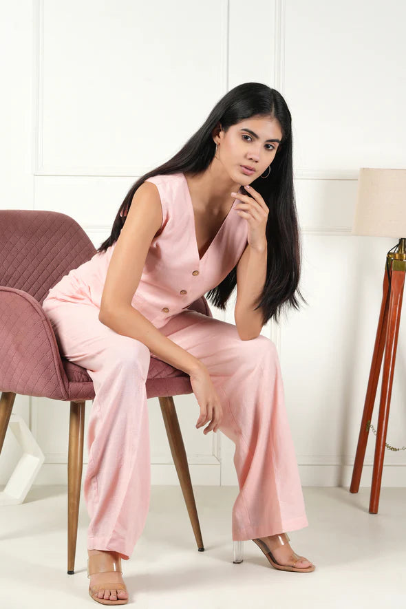 Waistcoat With Trouser Classy Co-Ord Set